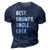 Mens Funny Best Grumpy Uncle Ever Grouchy Uncle Gift 3D Print Casual Tshirt Navy Blue