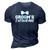 Mens Grooms Entourage Bachelor Stag Party 3D Print Casual Tshirt Navy Blue