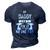Mens If Daddy Cant Fix It No One Can Father Dad 3D Print Casual Tshirt Navy Blue