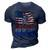 Mens My First 4Th Of July As A Dad July 4Th New Dad Usa Flag 3D Print Casual Tshirt Navy Blue