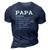 Mens Papa Definition Noun Nutrition Fathers Day Grandpa 3D Print Casual Tshirt Navy Blue