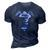 New Jersey Thin Blue Line Flag And Angel For Law Enforcement 3D Print Casual Tshirt Navy Blue
