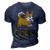Nothing Runs Like A Corgi Funny Animal Pet Dog Lover V4 3D Print Casual Tshirt Navy Blue