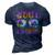 Peace Out 4Th Grade Tie Dye Graduation Last Day Of School 3D Print Casual Tshirt Navy Blue