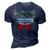 Redneck Family Reunion Only Here For The Beer 3D Print Casual Tshirt Navy Blue