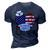 Respiratory Therapist Love America 4Th Of July For Nurse Dad 3D Print Casual Tshirt Navy Blue