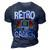 Retro Gaming Video Gamer Gaming 3D Print Casual Tshirt Navy Blue