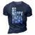 So Happy I Have Twins Fathers Mothers Day 3D Print Casual Tshirt Navy Blue