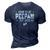 Soon To Be Peepaw Happy Fathers Day Est 2022 Ver2 3D Print Casual Tshirt Navy Blue