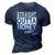 Straight Outta Money Cheer Dad Funny 3D Print Casual Tshirt Navy Blue