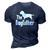The Dogfather - Funny Dog Gift Funny Glen Of Imaal Terrier 3D Print Casual Tshirt Navy Blue