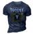 Tommy Blood Runs Through My Veins Name V2 3D Print Casual Tshirt Navy Blue