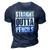 Vintage Straight Outta Pencils Gift 3D Print Casual Tshirt Navy Blue