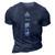 Word Of The Father Essential 3D Print Casual Tshirt Navy Blue