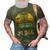 1 Dad Disc Golf Gift Number One Father Frisbee Golfing Disk 3D Print Casual Tshirt Army Green