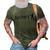 Archery V2 3D Print Casual Tshirt Army Green