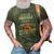Be A Shrimp Coktail Seafood 3D Print Casual Tshirt Army Green