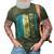 Best Argentinian Dad Ever Argentina Daddy Fathers Day 3D Print Casual Tshirt Army Green
