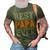Best Papa Ever 2 Papa T-Shirt Fathers Day Gift 3D Print Casual Tshirt Army Green