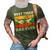 Best Tiger Dad Ever 3D Print Casual Tshirt Army Green