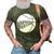 Boston Retro City Massachusetts State Basketball 3D Print Casual Tshirt Army Green