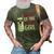 Brother Of The Birthday Girl Matching Birthday Outfit Llama 3D Print Casual Tshirt Army Green