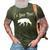 Coyote Hunting Hunt Dog Funny T - Hunter Gift 3D Print Casual Tshirt Army Green