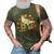 Daddy Saurusrex Dinosaur Fathers Day Family Matching 3D Print Casual Tshirt Army Green