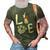 Dogs 365 Love Bernese Mountain Dog Paw Pet Rescue 3D Print Casual Tshirt Army Green