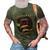 Duquette Blood Runs Through My Veins Name 3D Print Casual Tshirt Army Green