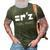 Equal Rightz Equal Rights Amendment 3D Print Casual Tshirt Army Green