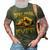 Father Grandpa Best Papa Ever Retro Vintage 54 Family Dad 3D Print Casual Tshirt Army Green