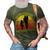 Father Grandpa Dad And Daughters Best Friends For Life Vintage137 Family Dad 3D Print Casual Tshirt Army Green