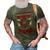 Firefighter Papa Fire Fighter Dad For Fathers Day Fireman 3D Print Casual Tshirt Army Green