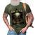 Fortunato Name Shirt Fortunato Family Name V3 3D Print Casual Tshirt Army Green