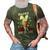 Funny Joe Biden Merry Christmas Confused Easter Day 3D Print Casual Tshirt Army Green
