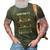 Funny Library Gift For Men Women Cool Little Free Library 3D Print Casual Tshirt Army Green