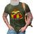 Hairy Slother Cute Sloth Gift Funny Spirit Animal 3D Print Casual Tshirt Army Green