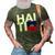 Haiti Flag Haiti Nationalist Haitian 3D Print Casual Tshirt Army Green