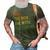 Hard Name Shirt Hard Family Name V2 3D Print Casual Tshirt Army Green