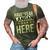 Have No Fear Langan Is Here Name 3D Print Casual Tshirt Army Green