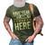 Have No Fear Mcelhaney Is Here Name 3D Print Casual Tshirt Army Green