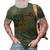 Husband Daddy Hero - 4Th Of July Fathers Day Dad Funny 3D Print Casual Tshirt Army Green