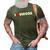 I Love Virgos I Heart Virgos 3D Print Casual Tshirt Army Green