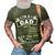 Im A Dad And Day Trader Funny Fathers Day & 4Th Of July 3D Print Casual Tshirt Army Green