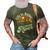 Life Is Better At The River Funny Pontoon Boat Boating Gift 3D Print Casual Tshirt Army Green