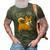 Mens Corgi Dad Like A Regular Dad Only Cooler - Funny Corgi 3D Print Casual Tshirt Army Green