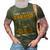 Mens I Have Two Titles Farmer Dad Fathers Day Tractor Farmer Gift V3 3D Print Casual Tshirt Army Green