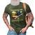 Mens Men Or Women Drinking Yard Game - Funny Cornhole 3D Print Casual Tshirt Army Green