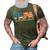 Mens Papa Man Myth Legend Dad Father Funny Fathers Day 3D Print Casual Tshirt Army Green